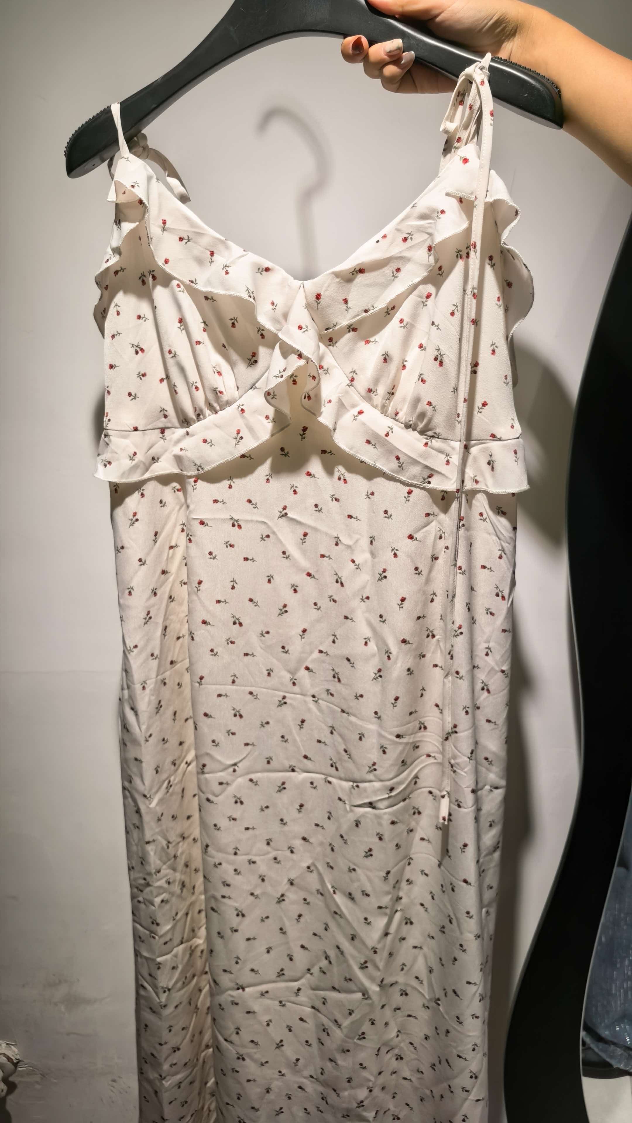 Large white dress